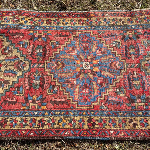 Vintage Rug, 2' 11 x 10' 10 Red Runner