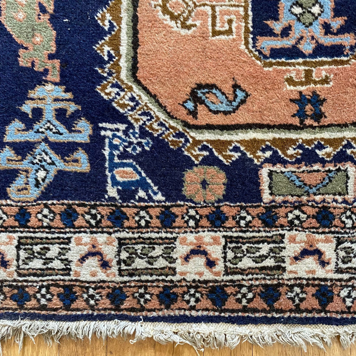 Persian Meshkin, 3' 9 x 5' 4 Blue