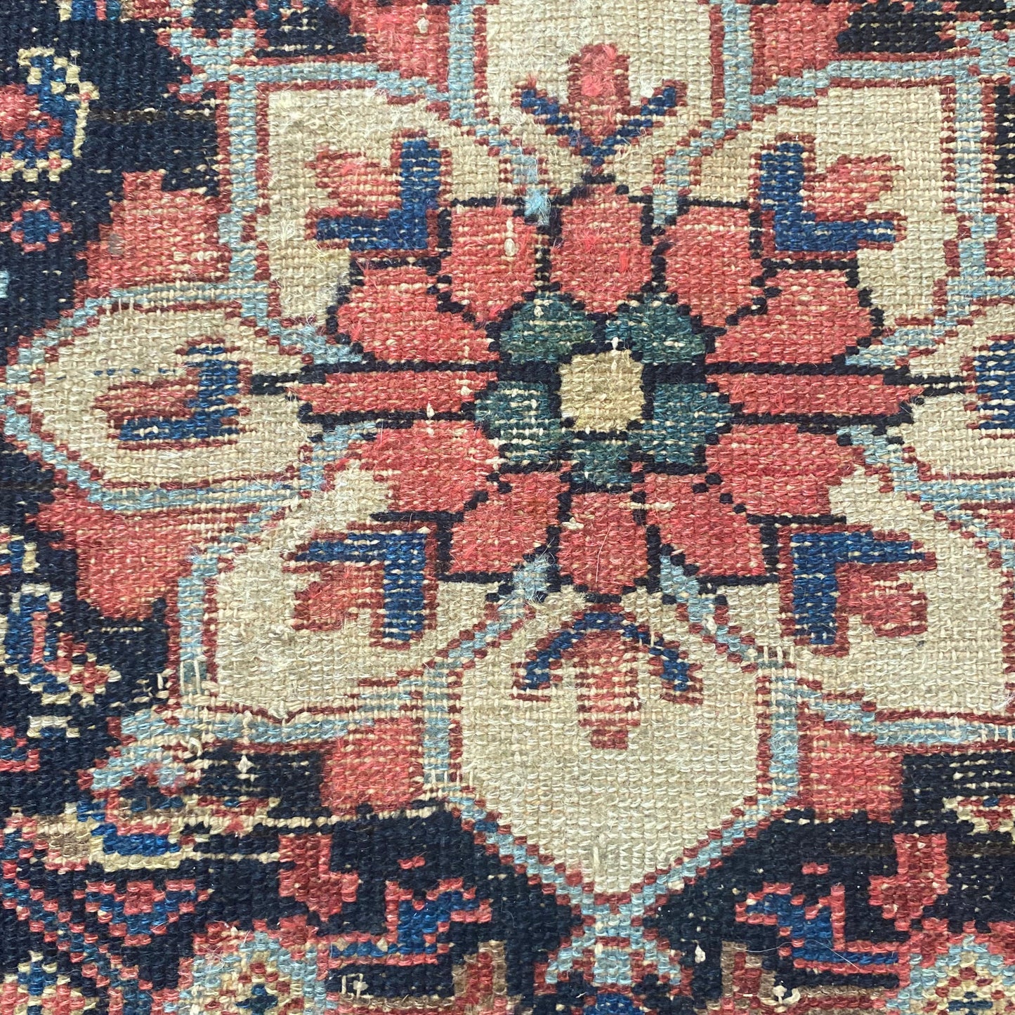 Vintage Rug, 2' 7 x 4' 4 Blue