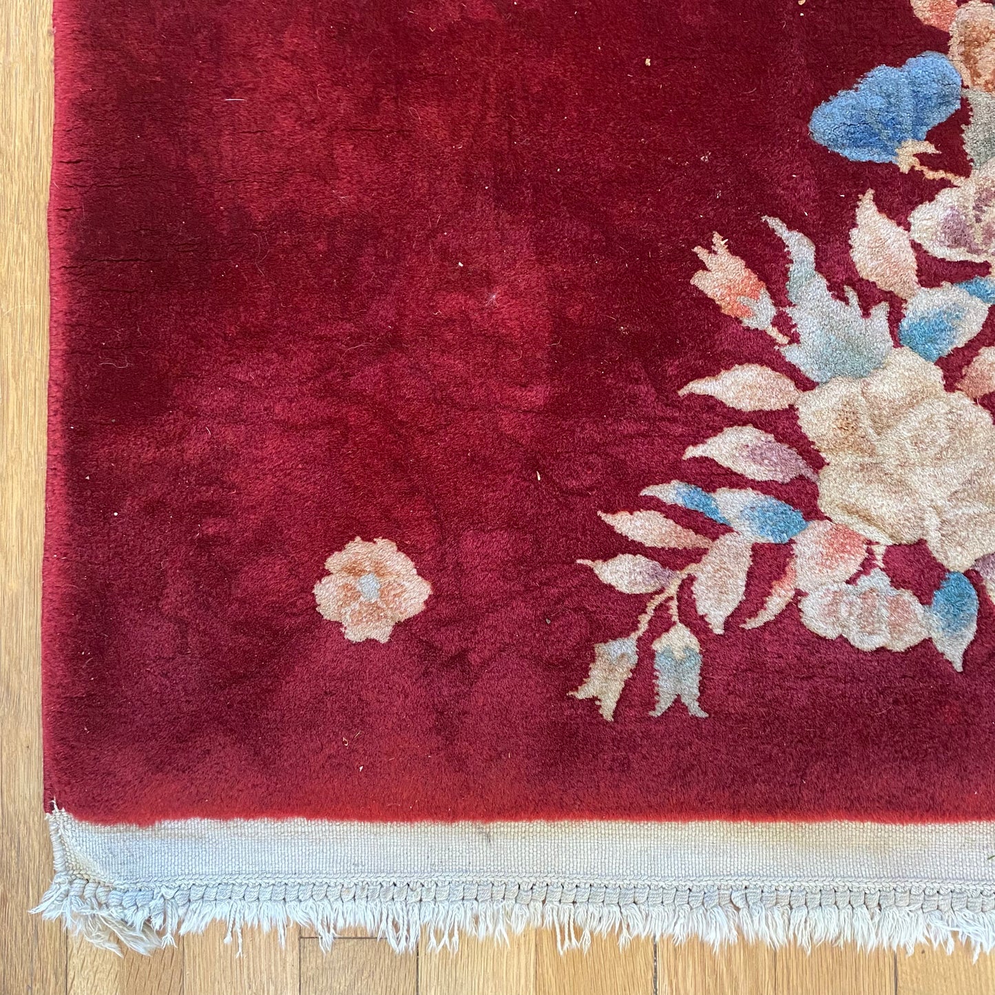 Vintage Rug, 1' 11 x 4' 2 Red Orange