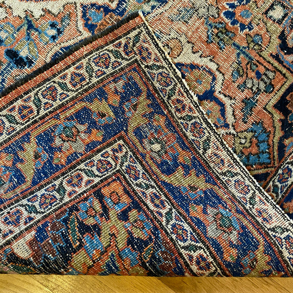 Vintage Rug, 4' 3 x 6' 4 Soft Orange