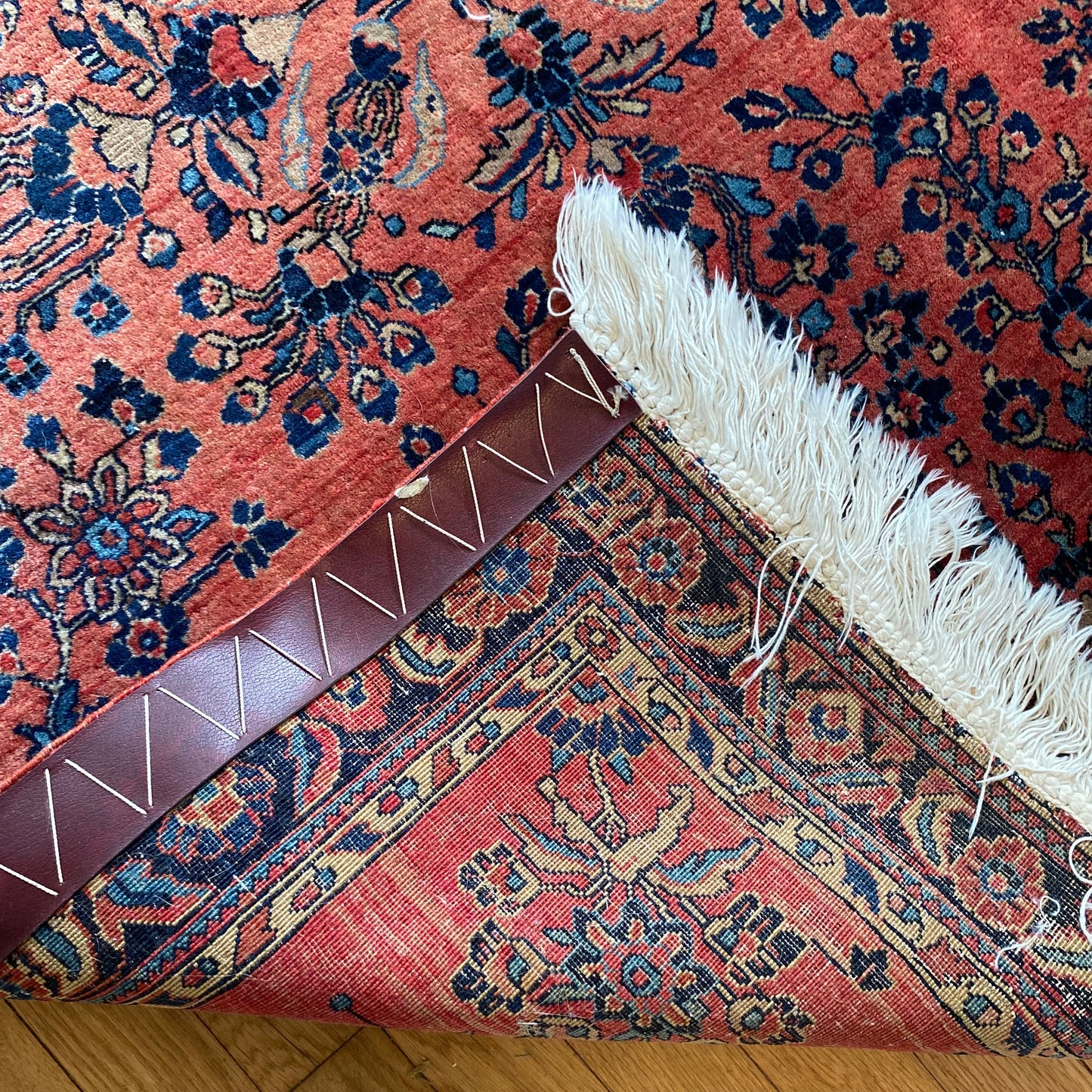 Vintage Rug, 3' 5 x 5' 2 Pink