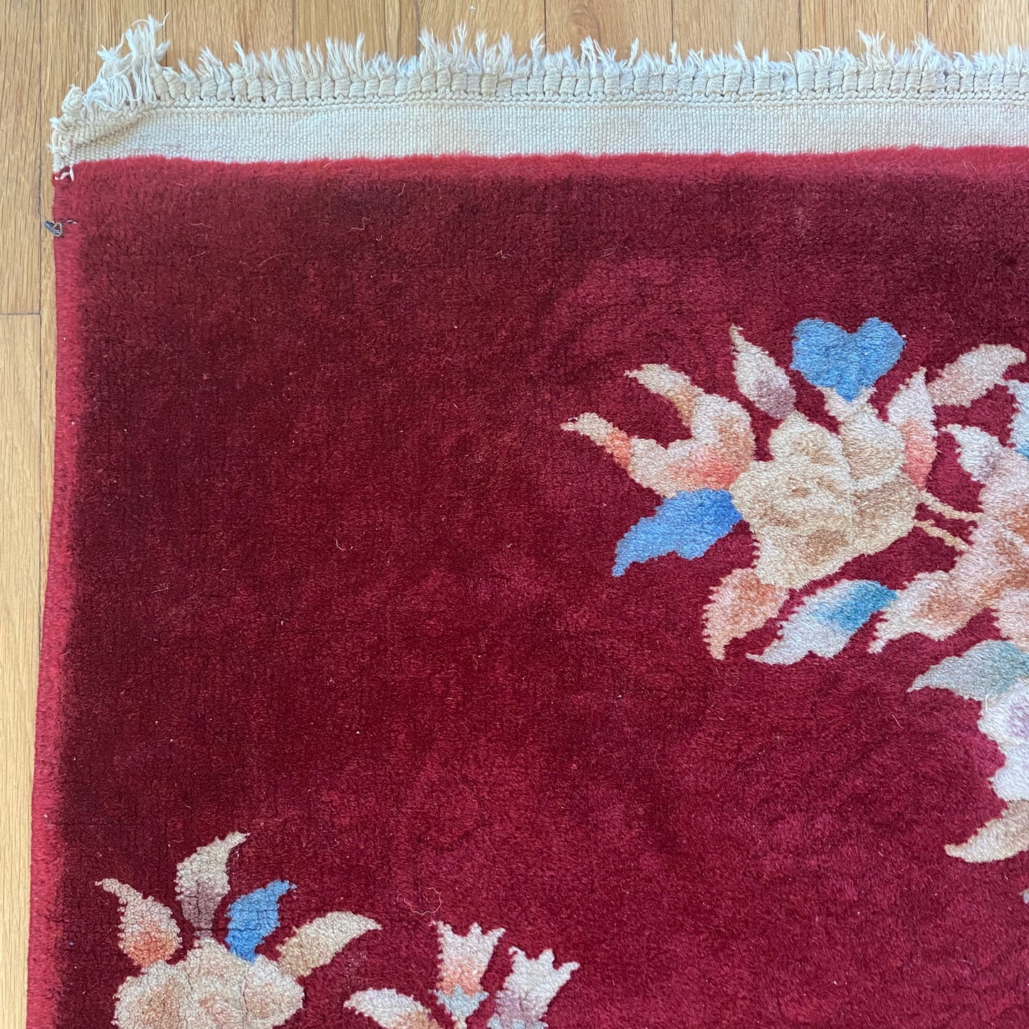 Vintage Rug, 1' 11 x 4' 2 Red Orange