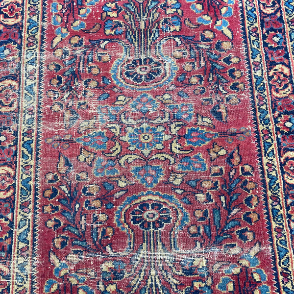 Vintage Rug, 2' 6 x 3' 11 Pink