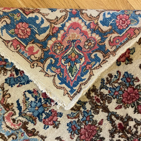 Vintage Rug, 2' x 4' 1 White