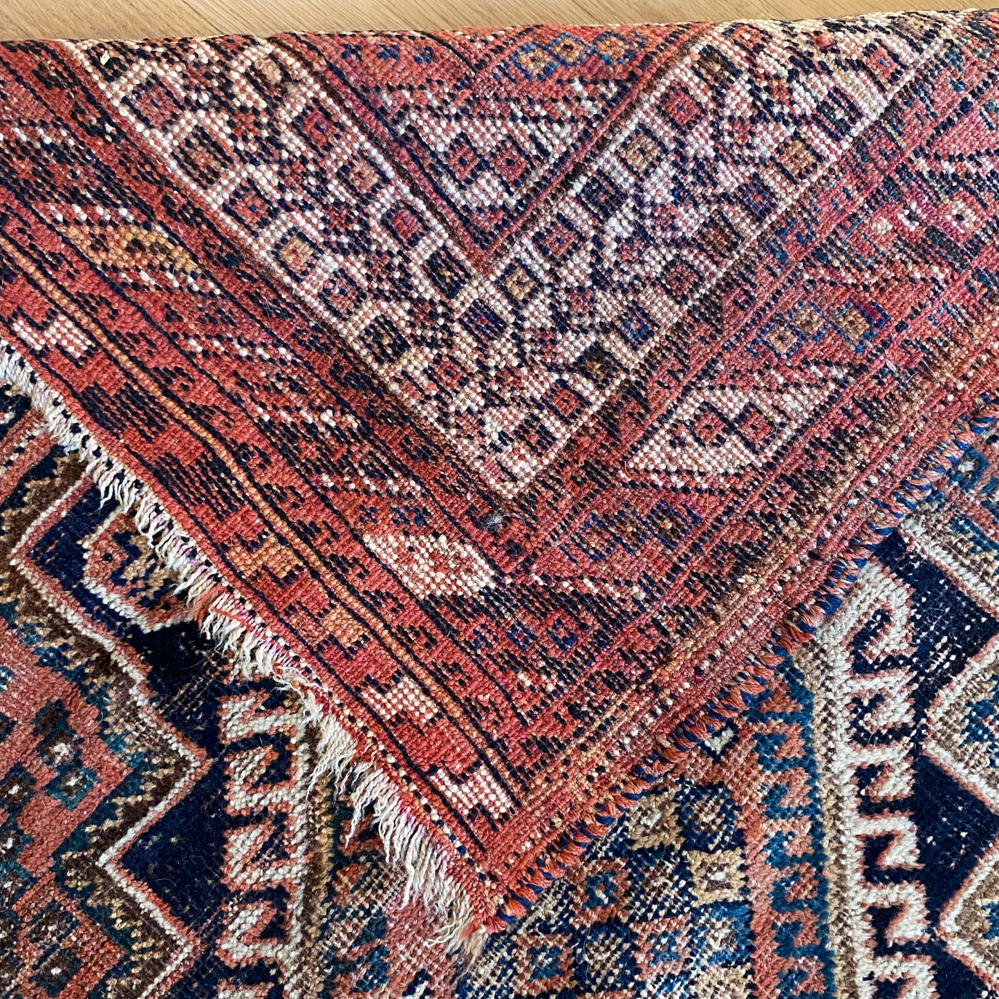Vintage Rug, 3' 10 x 5' 2 Red