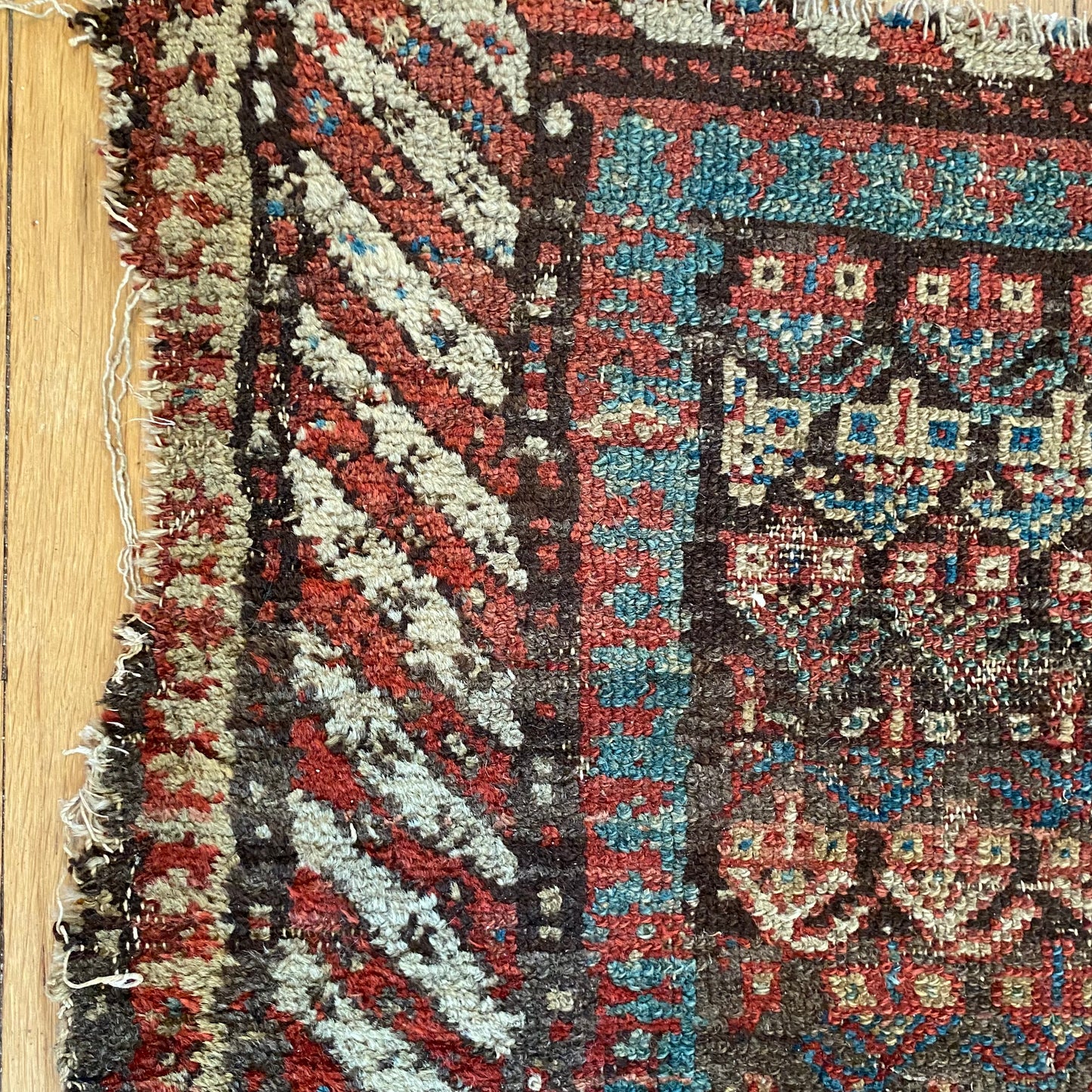 Vintage Rug, 3’ 2 X 6’ 11 Brown