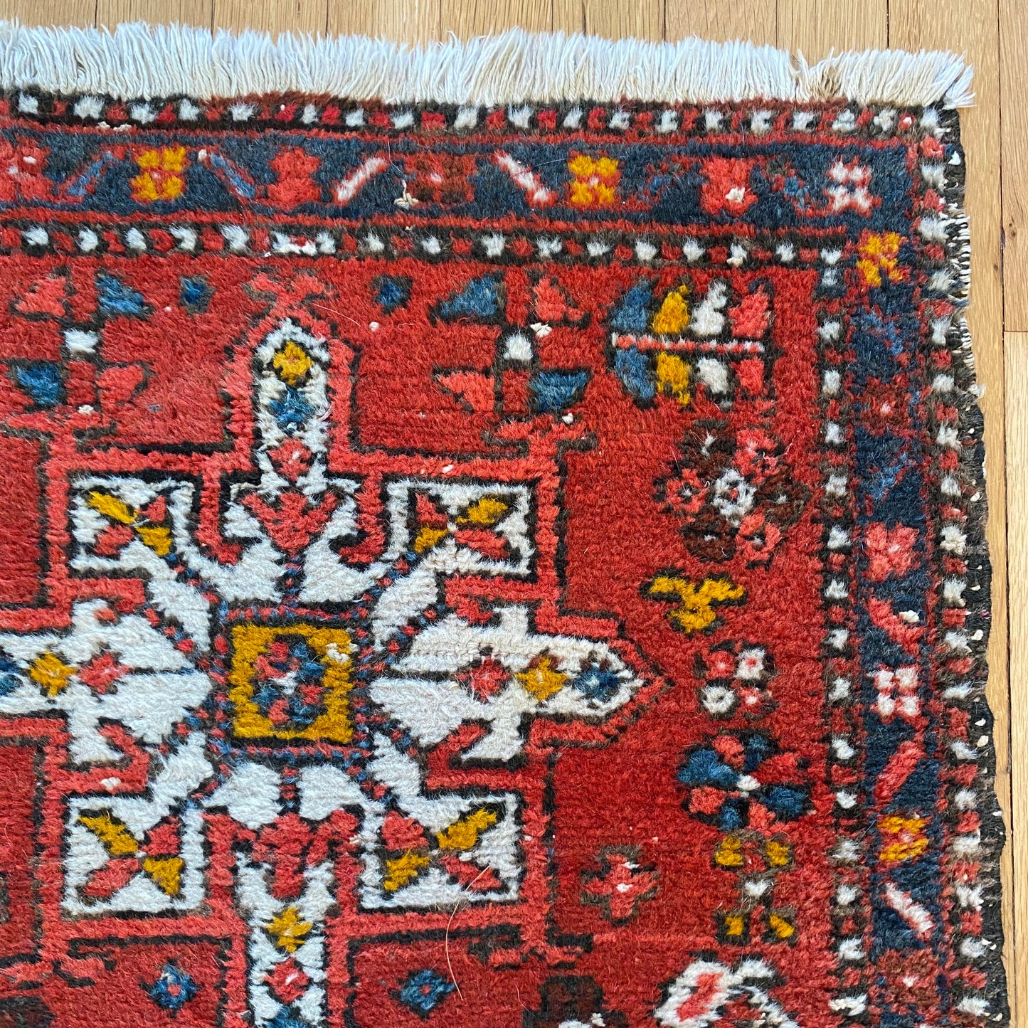 Vintage Rug, 2' 4 x 4' 1 Red