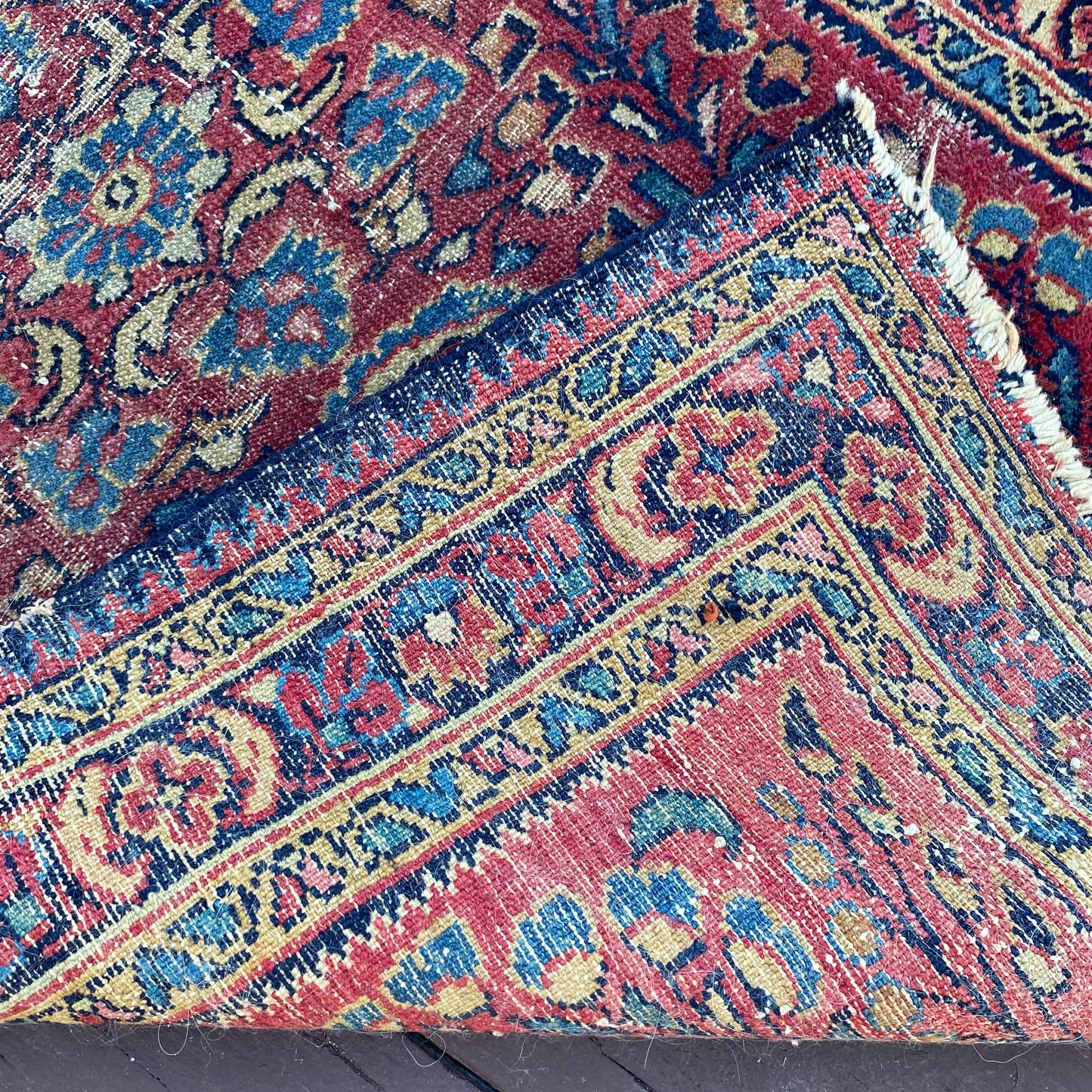 Vintage Rug, 2' 6 x 3' 11 Pink