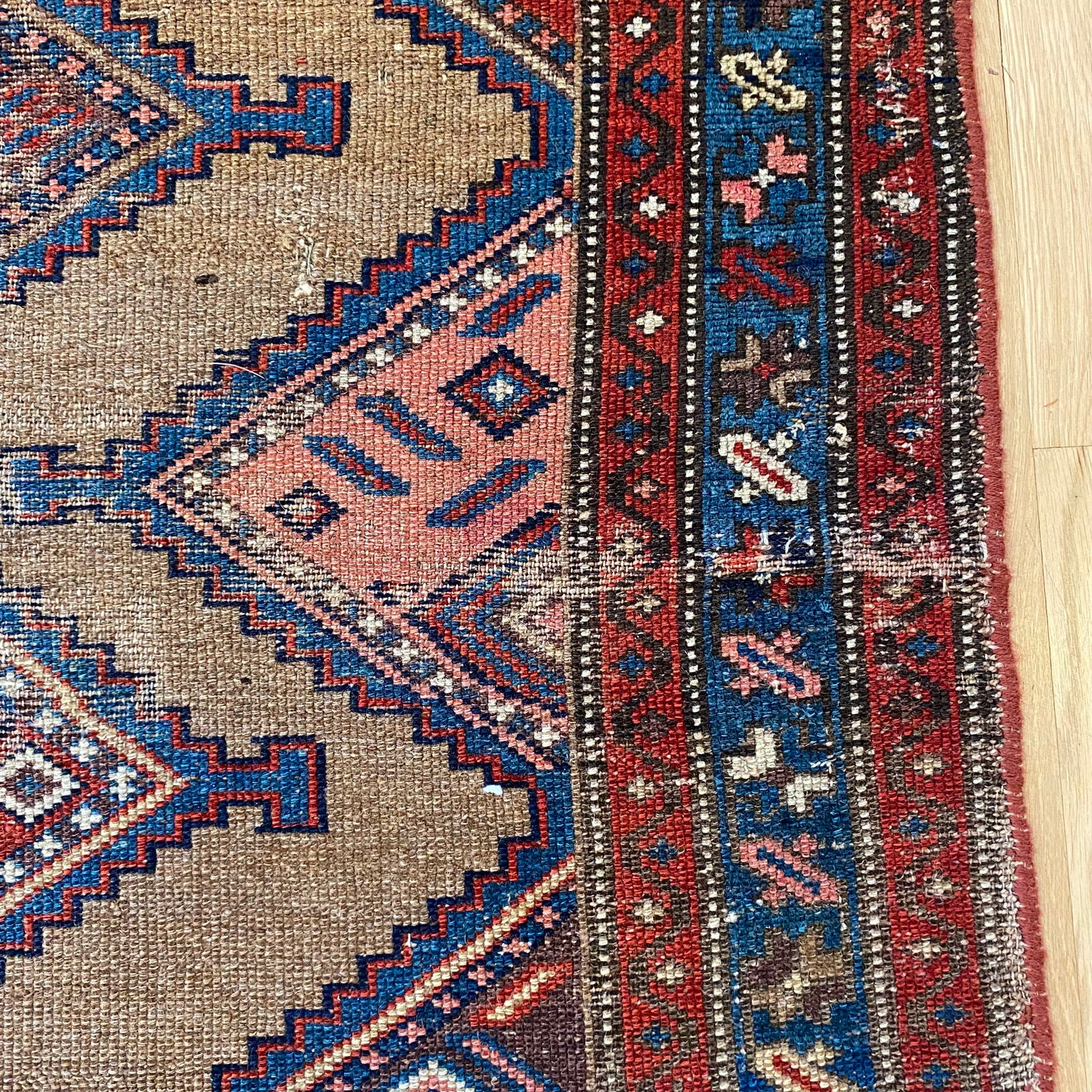 Vintage Rug, 3' 8 x 6' 1 Blue