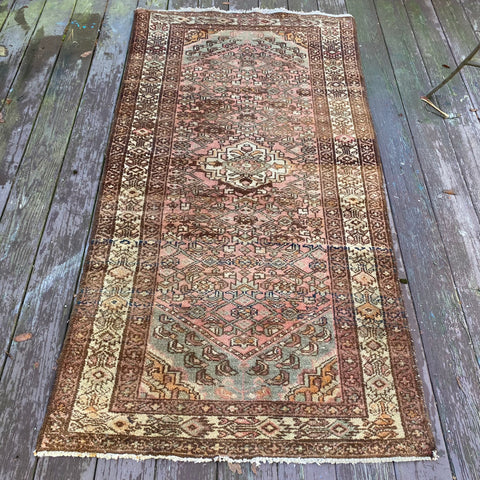 Vintage Rug, 3' 4 x 6' 5 Red