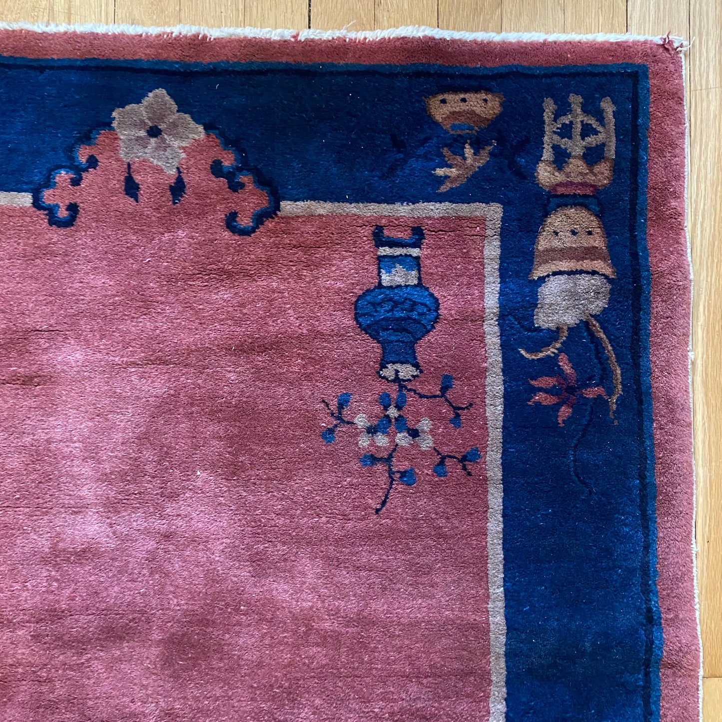 Chinese Rug, 3' 2 x 5' 9 Vintage Magenta