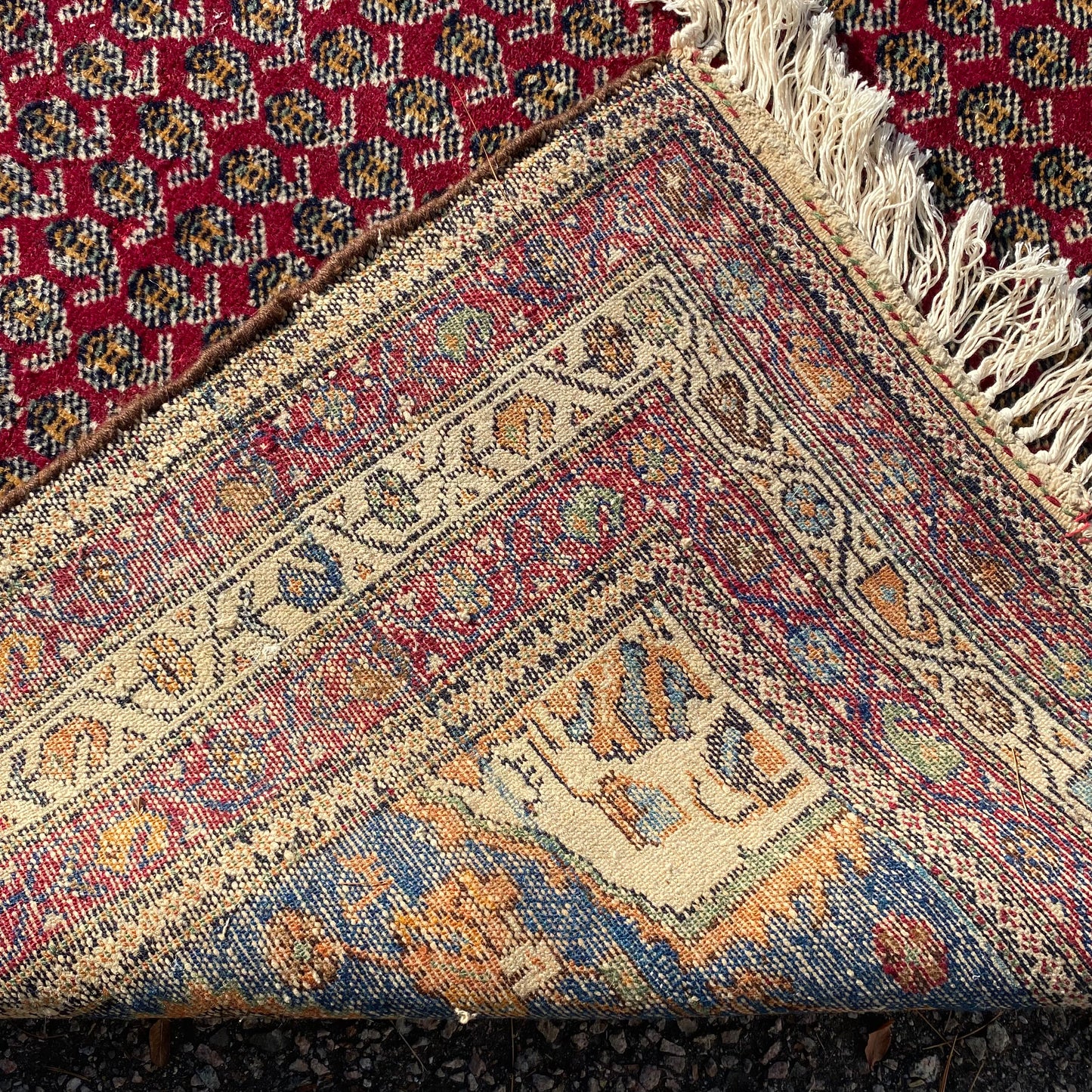 Vintage Rug, 4' 5 x 7' 2 Red