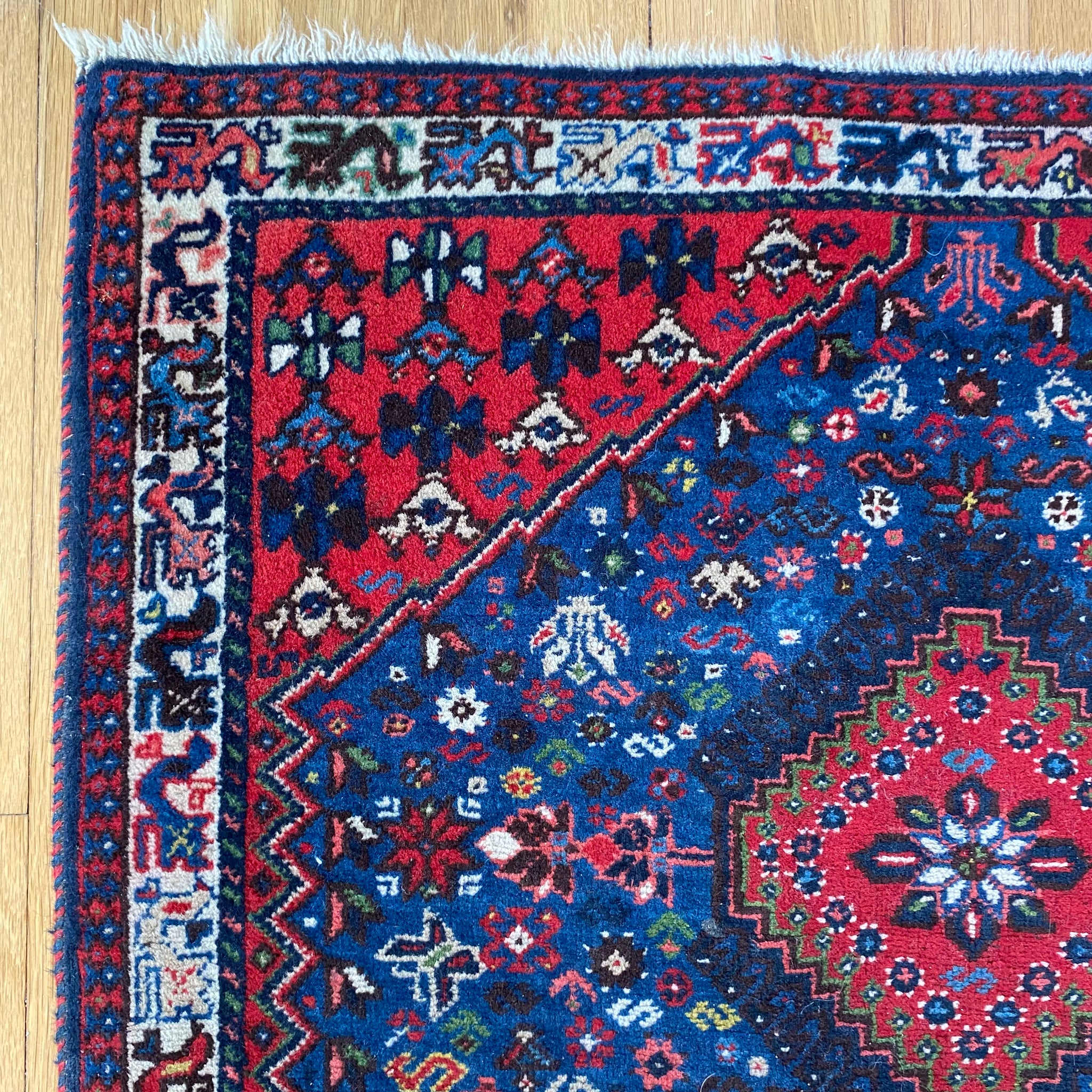 Vintage Rug, 2' 9 x 4' 3 Blue – Jessie's Oriental Rugs