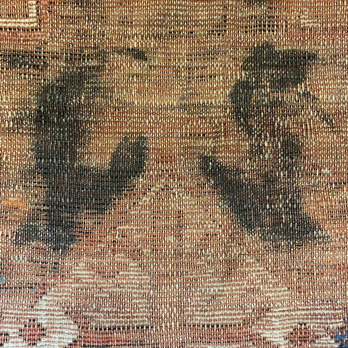 Antique Rug, 3' 6 x 5' 8 Red Brown