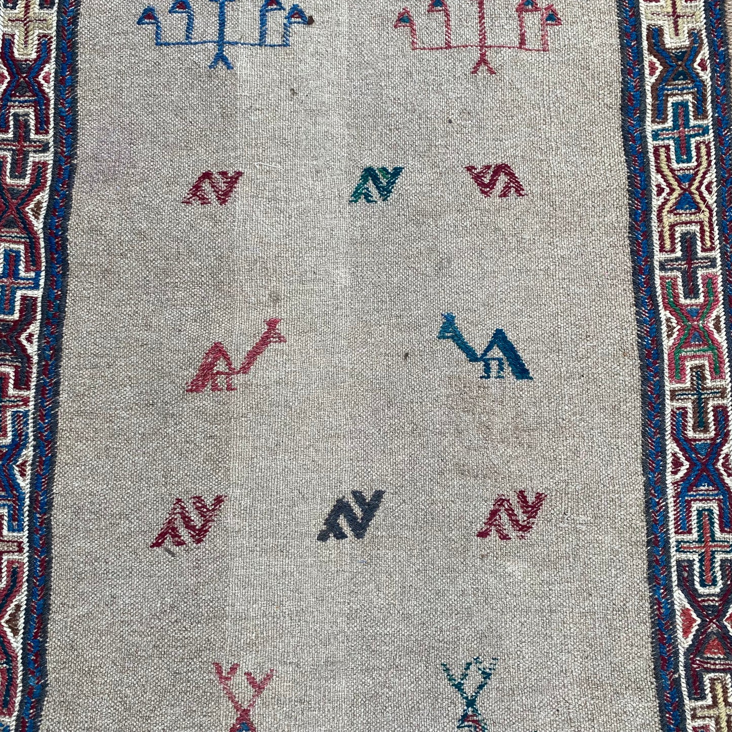 Vintage Rug, 2' 1 x 6' 6 Tan - Jessie's Oriental Rugs