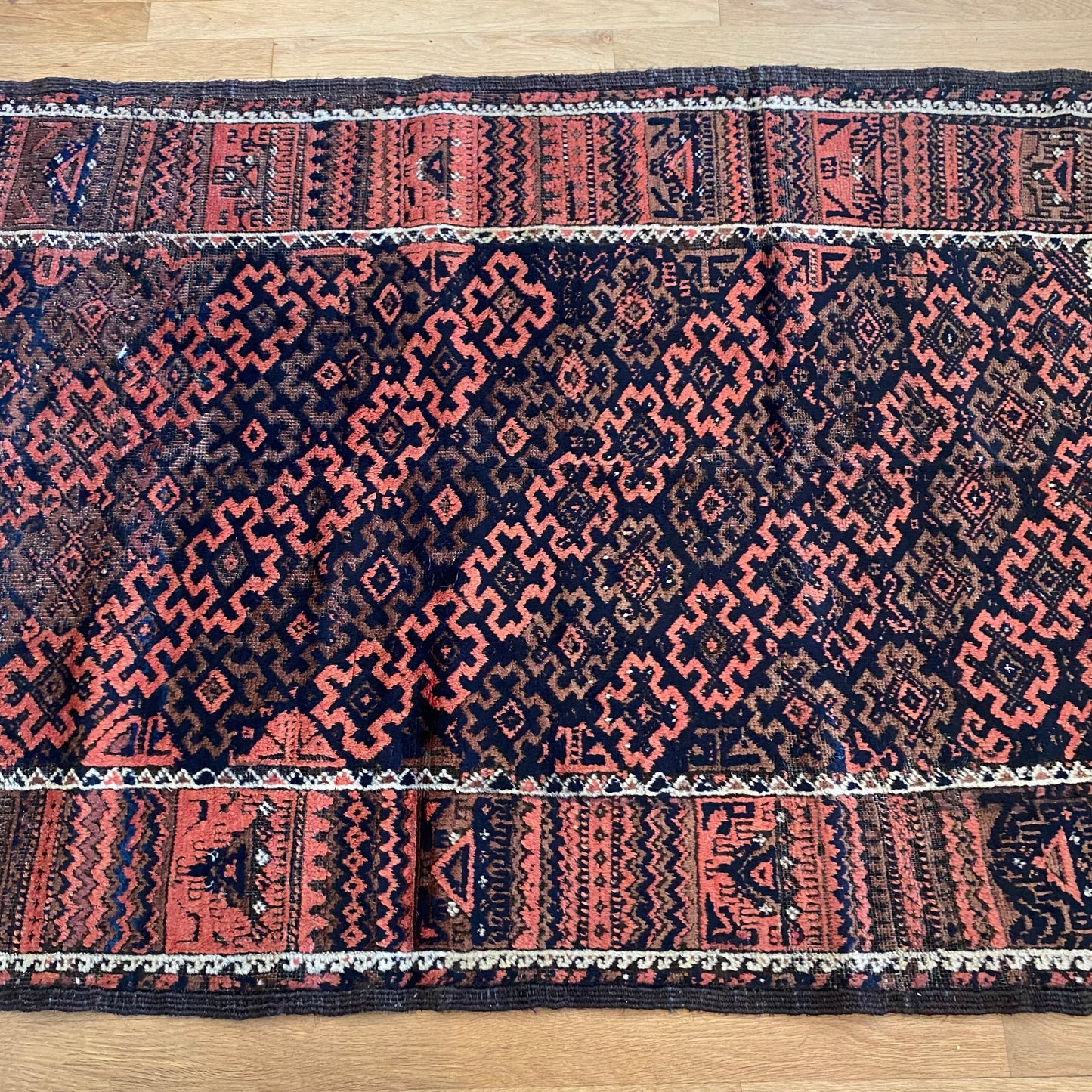 Vintage Rug, 3' 2 x 5' 2 Brown