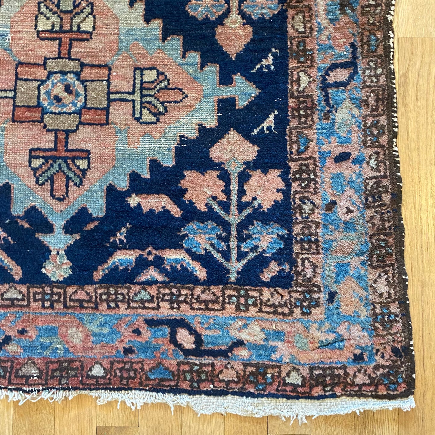 Persian Rug, 3' 1 x 5' 7 Vintage Blue