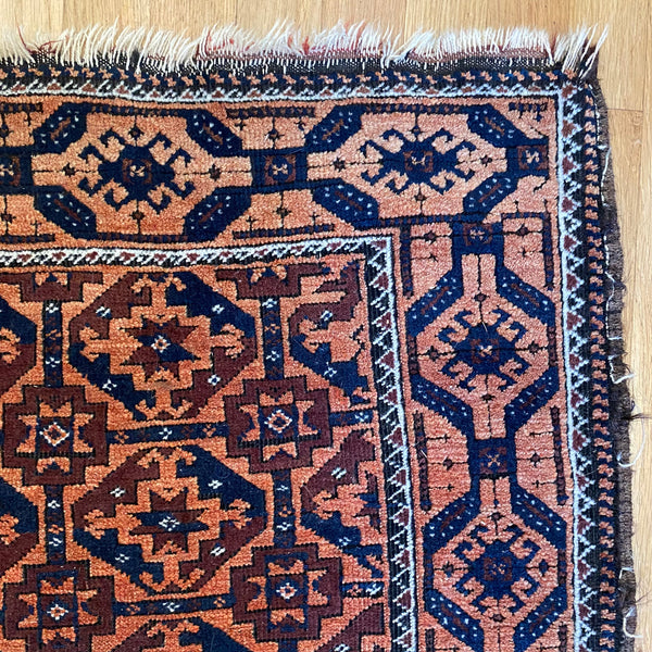 Vintage Rug, 2' 11 x 5' 9 Brown
