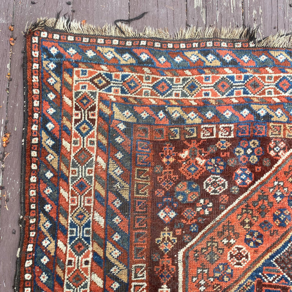 Vintage Rug, 5' 2 x 6' 10 Brown