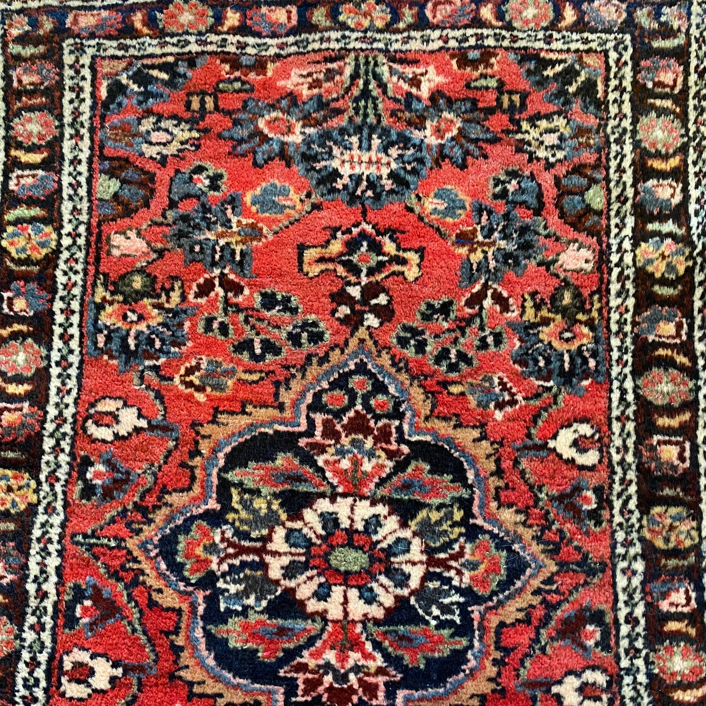 Vintage Rug, 1' 11 x 2' 11 Pink