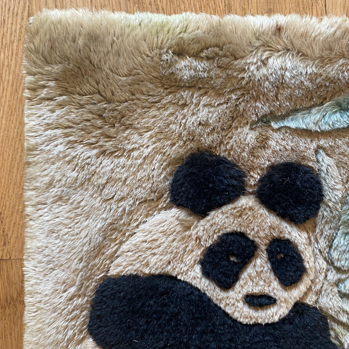 Vintage Rug, 13” x 13.5” Collectible