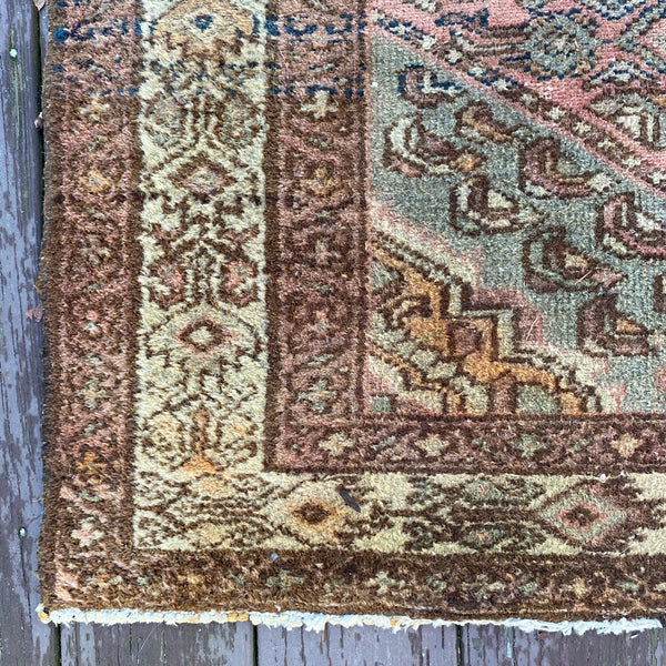 Vintage Rug, 3' 4 x 6' 5 Red