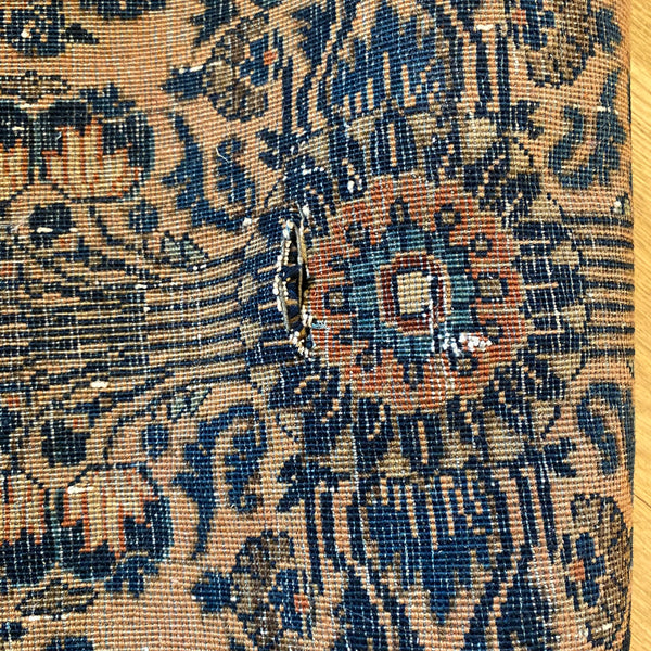 Vintage Rug, 3' 4 x 4' 9 Pink