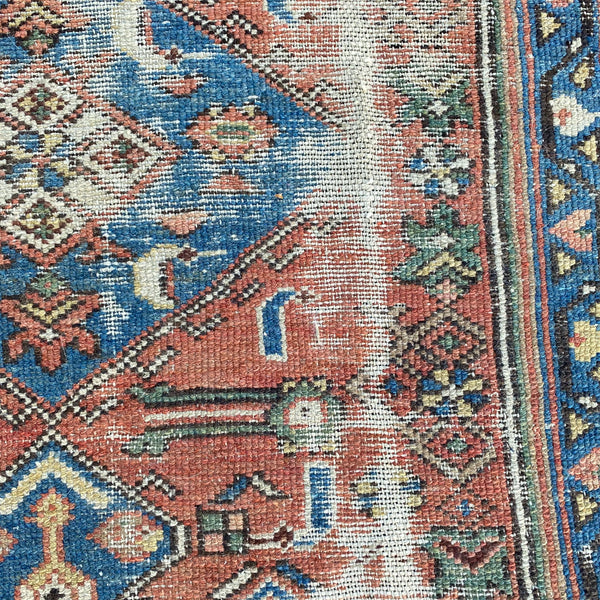 Vintage Rug, 3' 4 x 4' 10 Brown