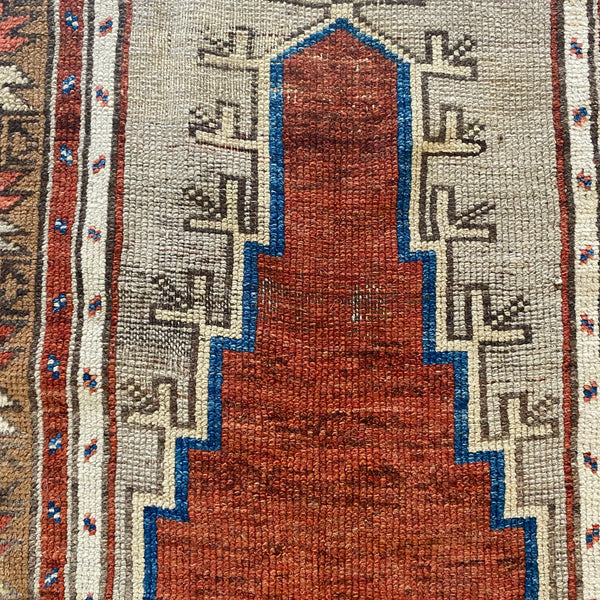 Vintage Rug, 3' 1 x 5' 10 Brown