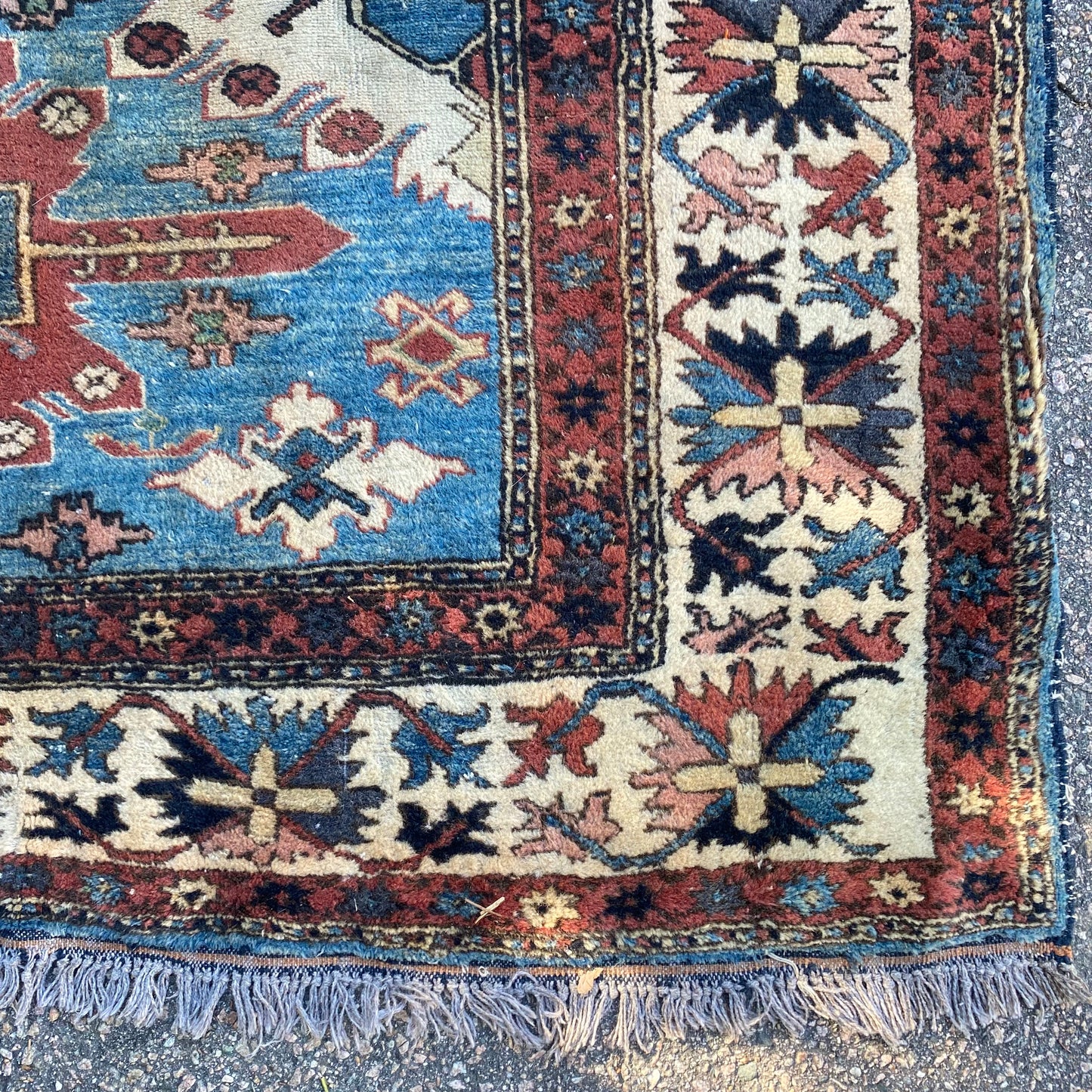 Vintage Rug, 5' 9 x 7' 4 Blue