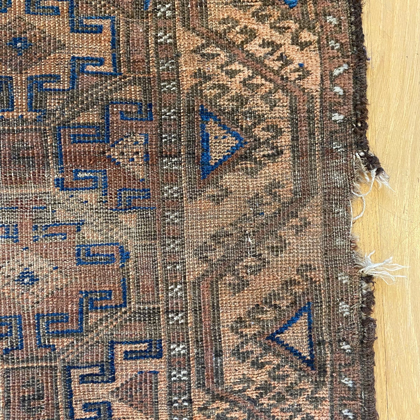 Vintage Rug, 3' 3 x 5' Brown
