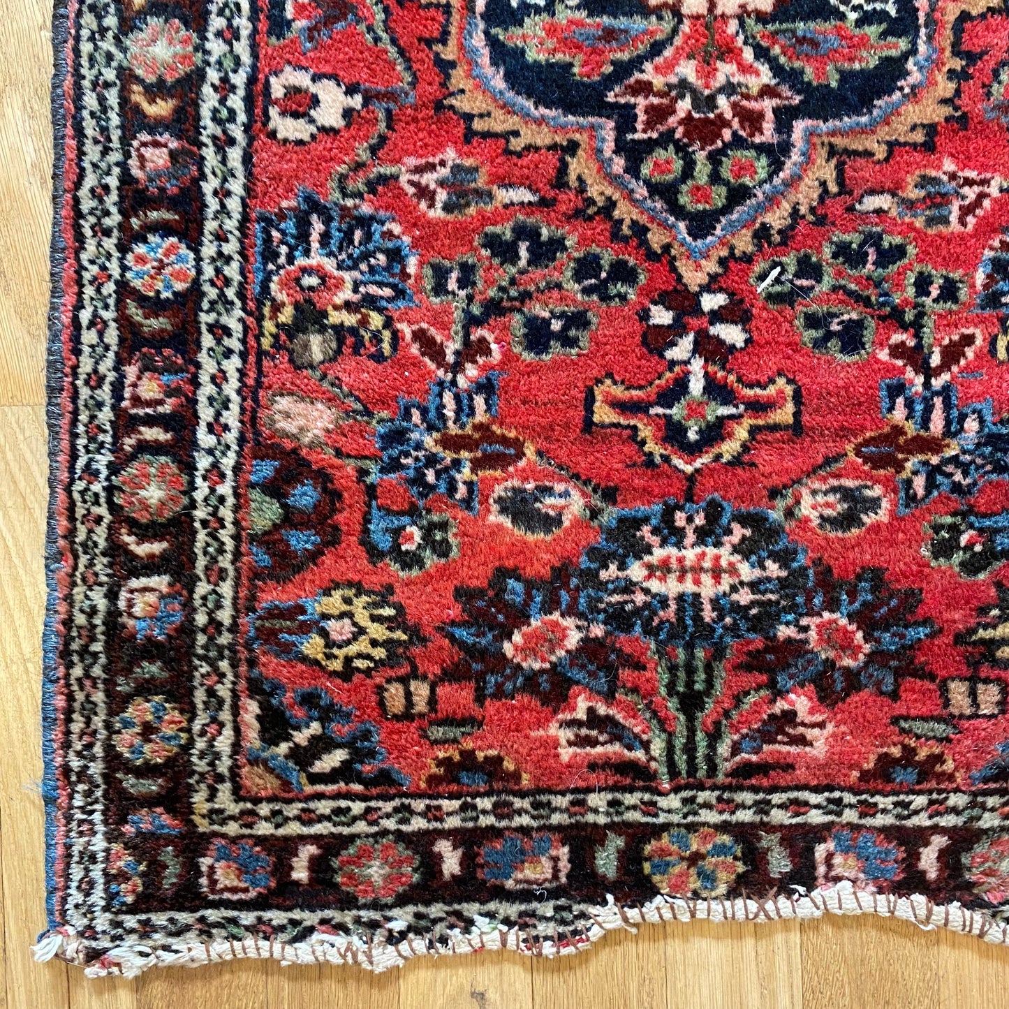 Vintage Rug, 1' 11 x 2' 11 Pink