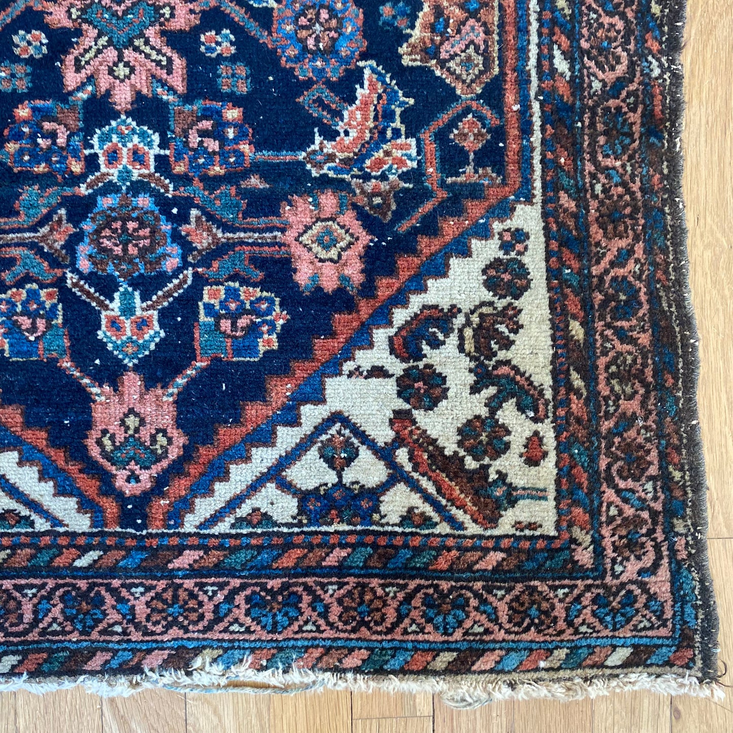 Vintage Rug, 2' 8 x 4' 1 Blue