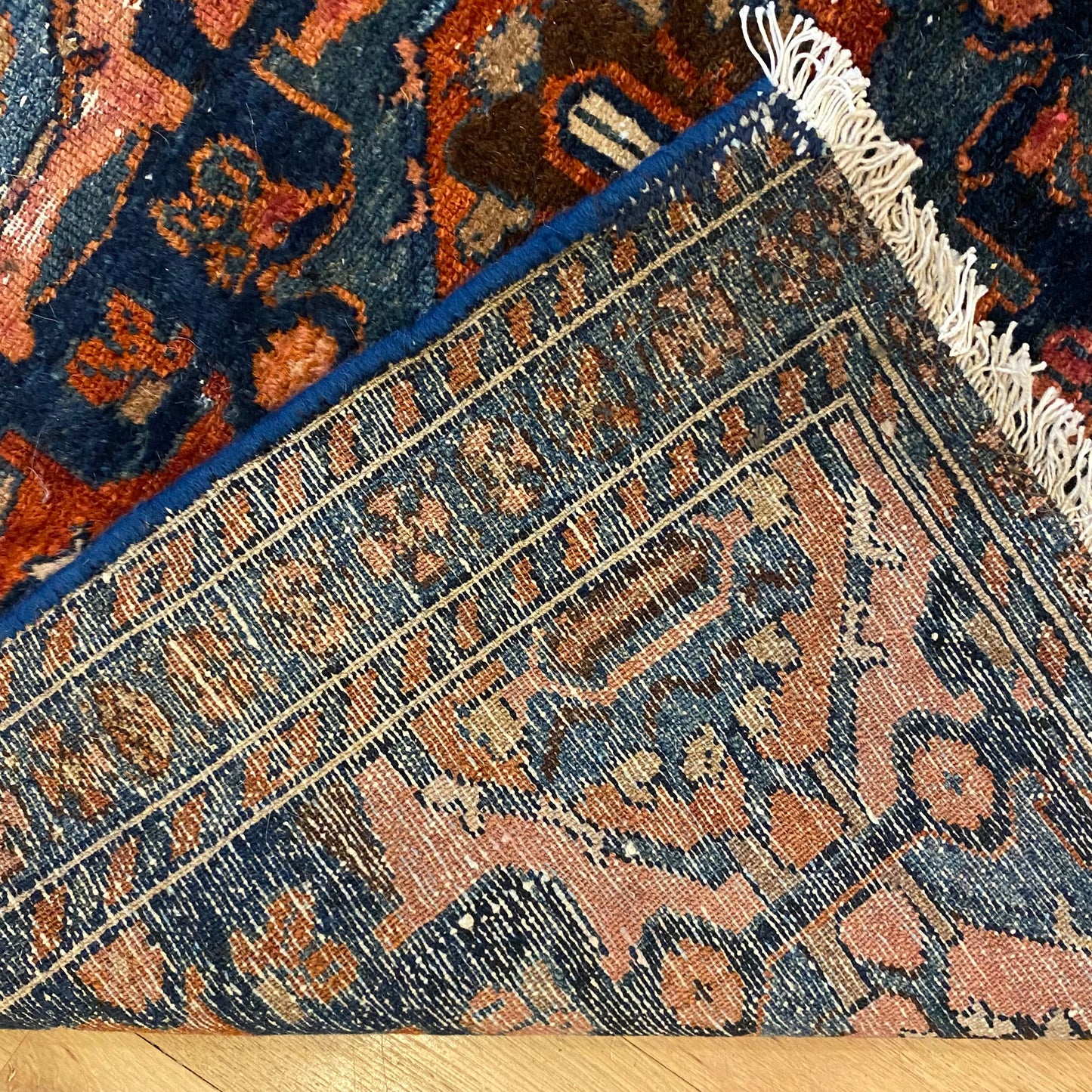 Persian Rug, 2' 9 x 5' Navy Vintage