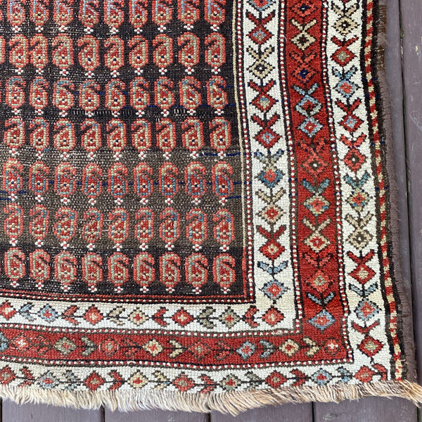 Vintage Rug, 3' 8 x 6' Brown