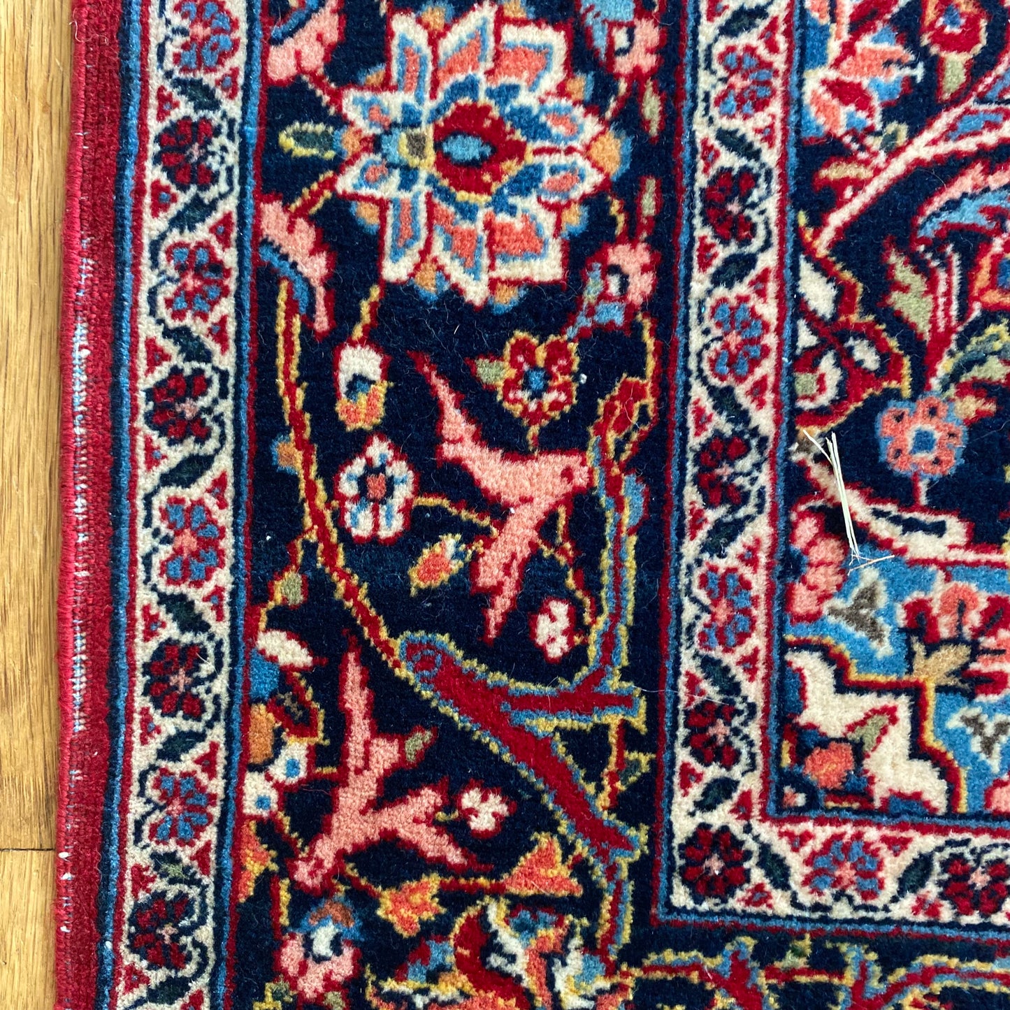 Vintage Rug, 3' 6 x 5' 2 Red