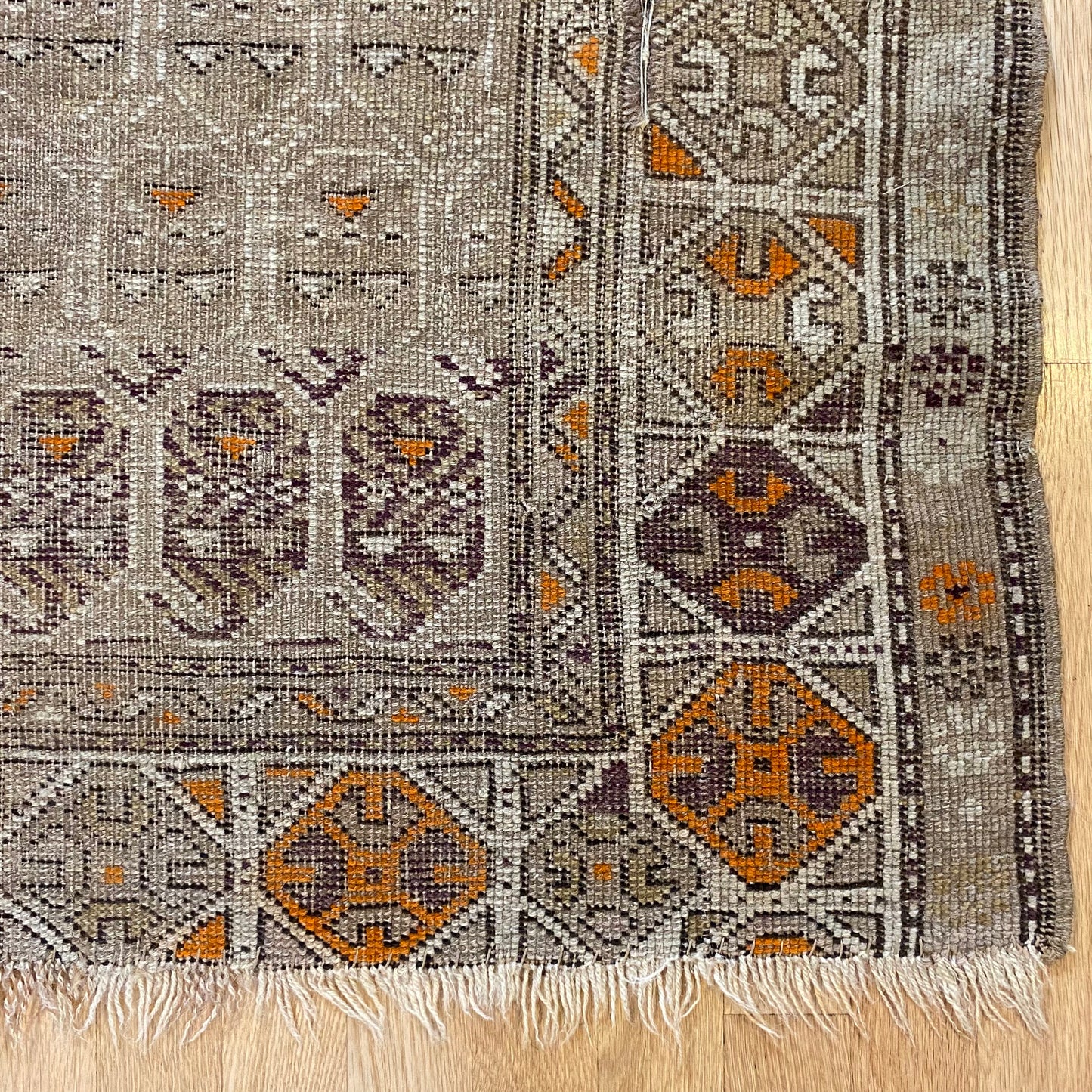 Antique Rug, 3' 10 x 5' 2 Beige