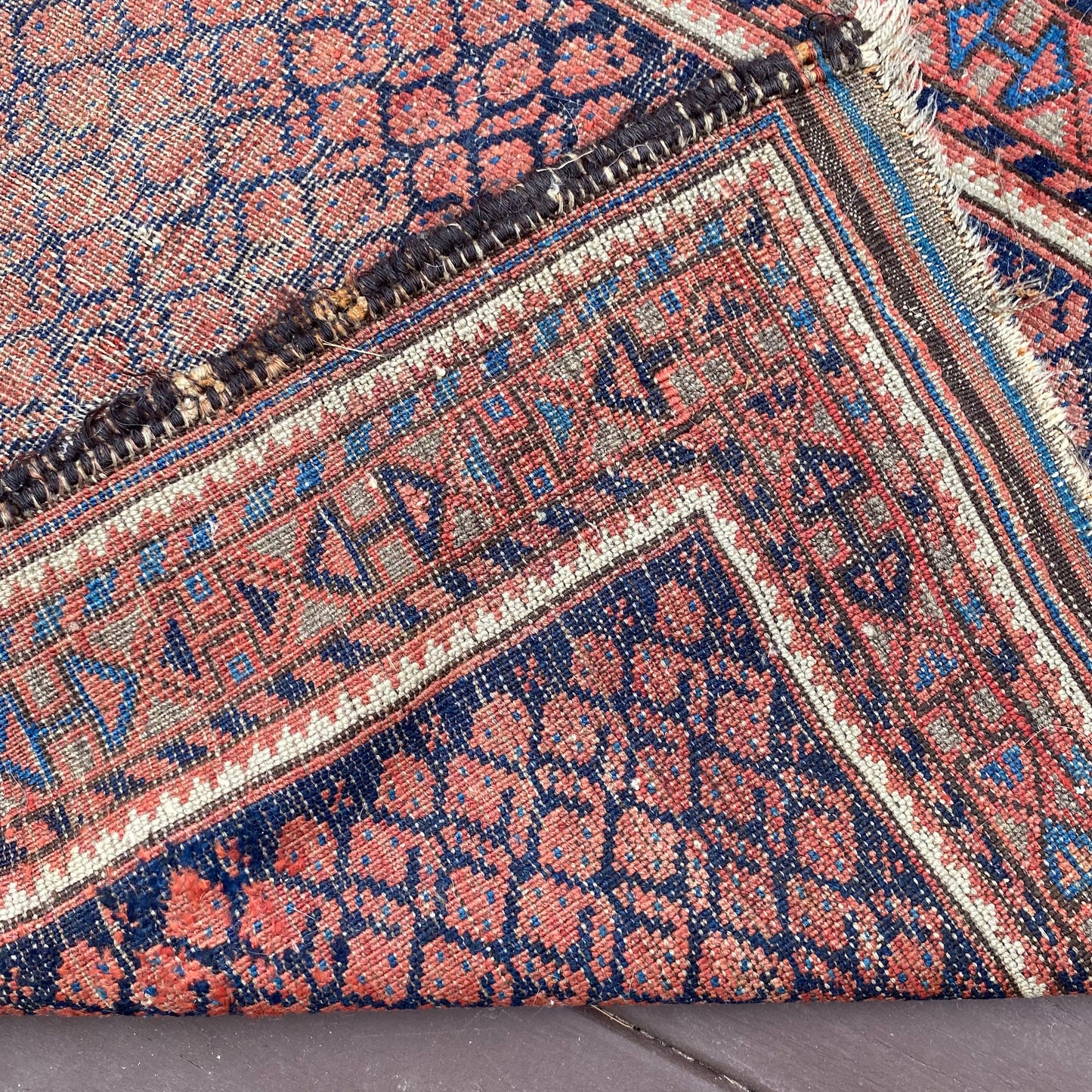 Vintage Rug, 2' 9 x 5' 5 Blue