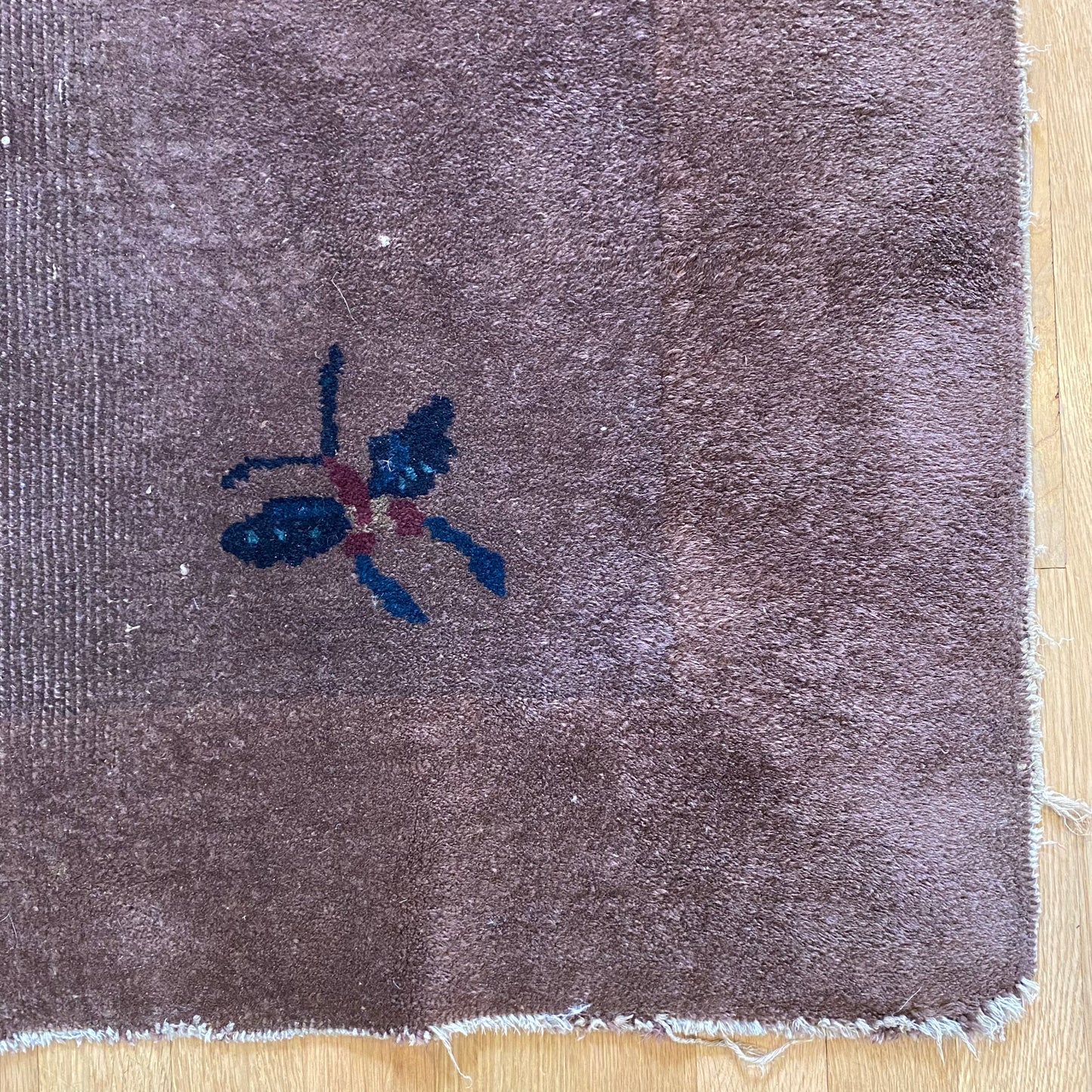 Vintage Rug 3' x 4' 10 Grey