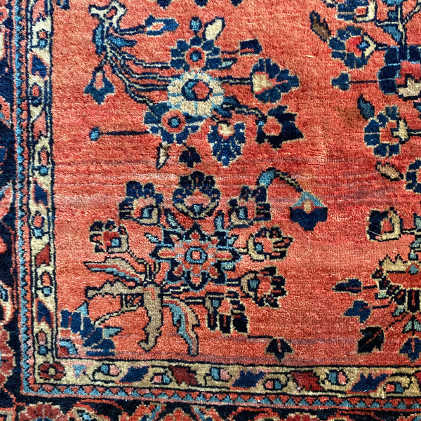 Vintage Rug, 3' 5 x 5' 2 Pink
