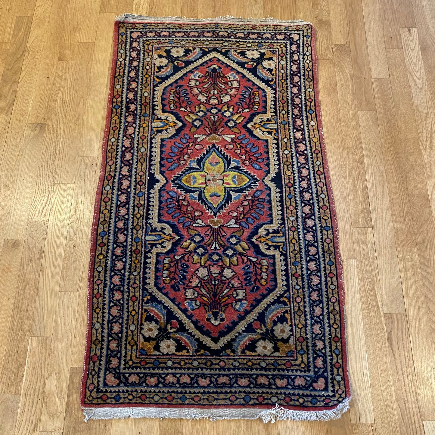 Vintage Rug, 2' 3 x 4' 2 Red