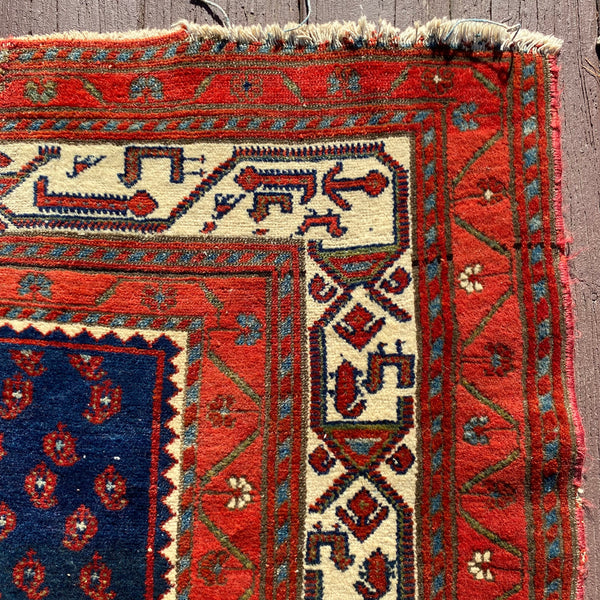 Vintage Rug, 4' 10 x 6' 5 Red