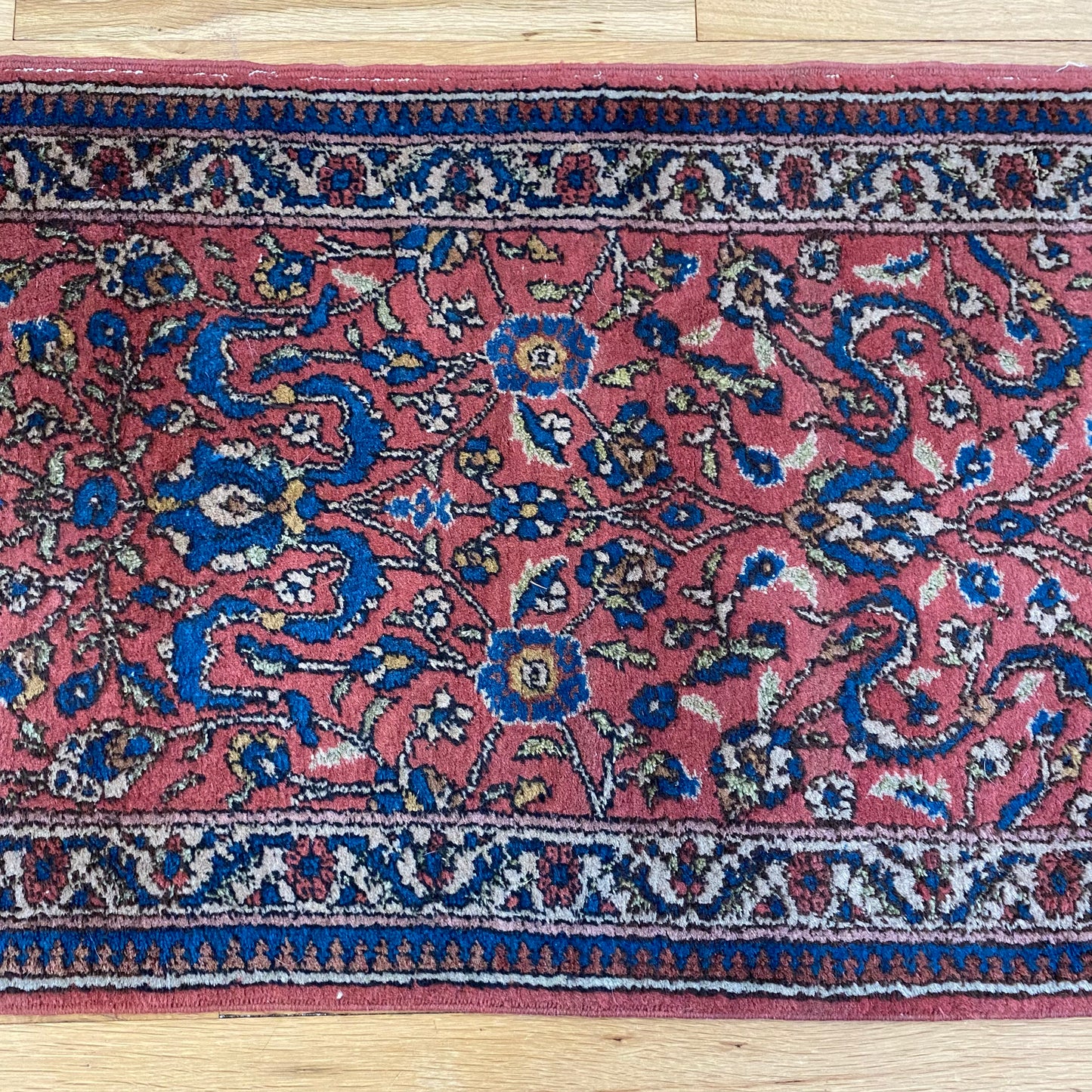 Vintage Rug, 2' 1 x 3' 7 Light Maroon