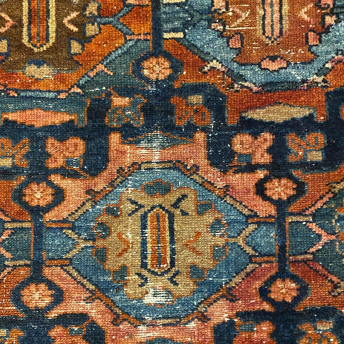 Persian Rug, 2' 9 x 5' Navy Vintage
