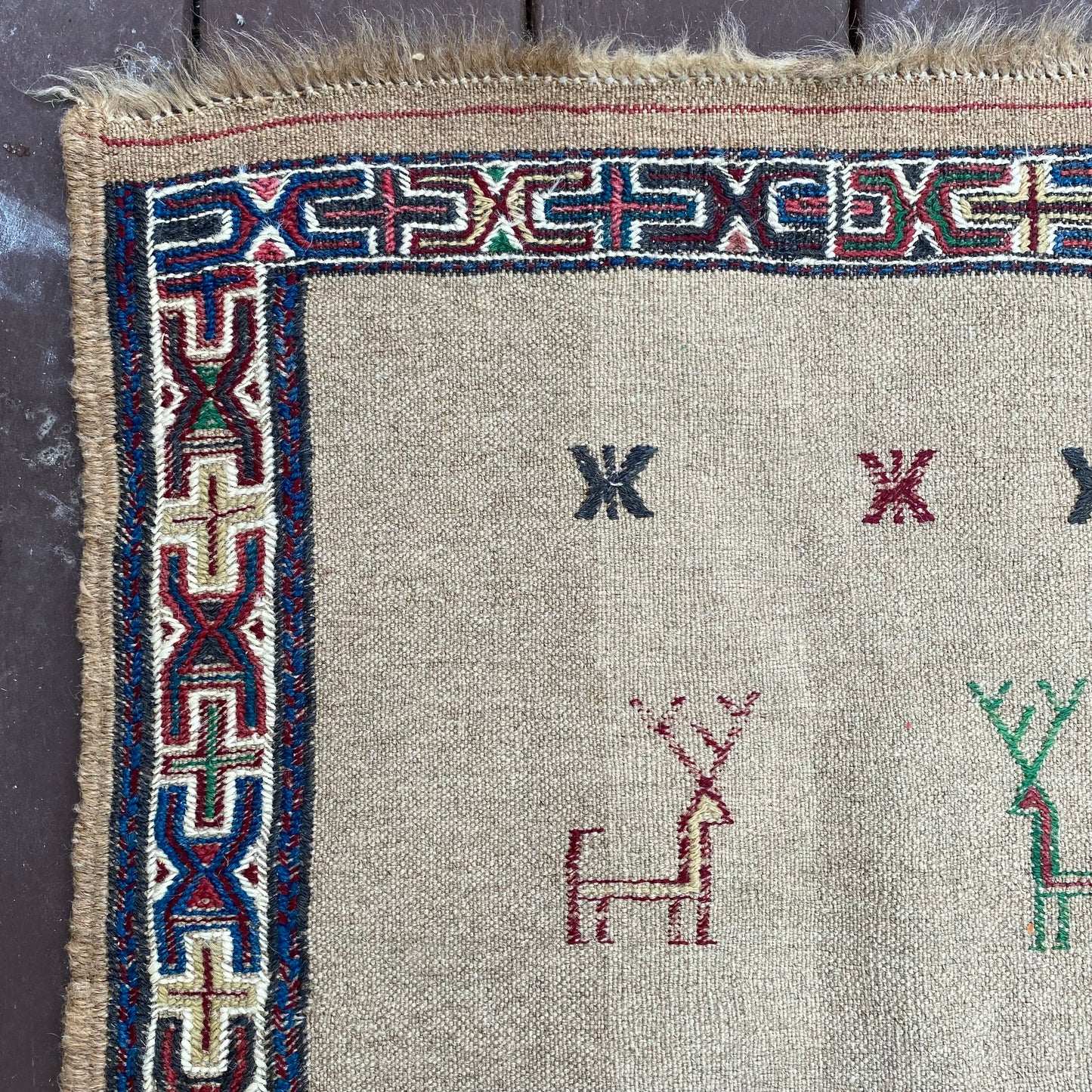 Vintage Rug, 2' 1 x 6' 6 Tan - Jessie's Oriental Rugs