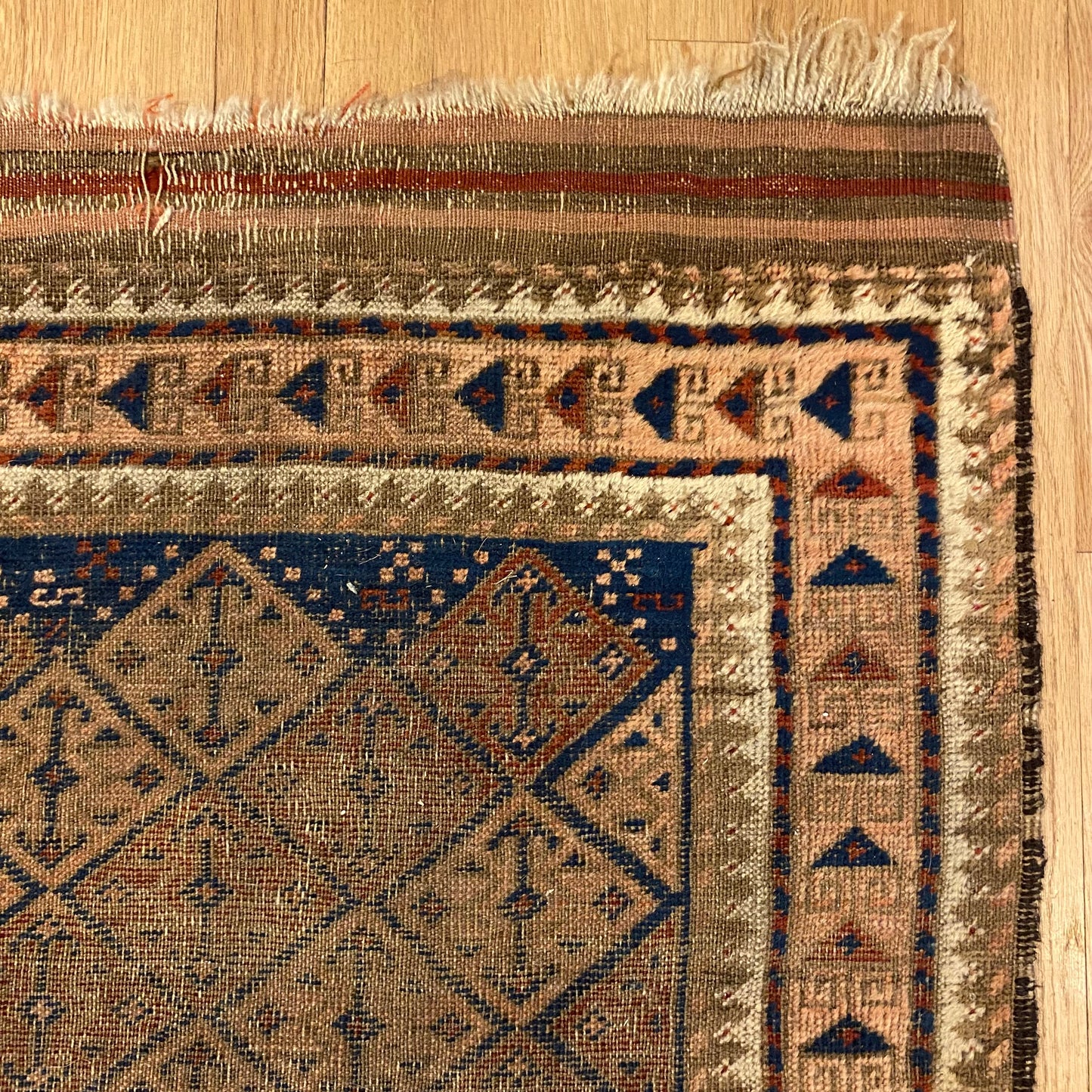 Vintage Rug, 2' 10 x 5' Blue