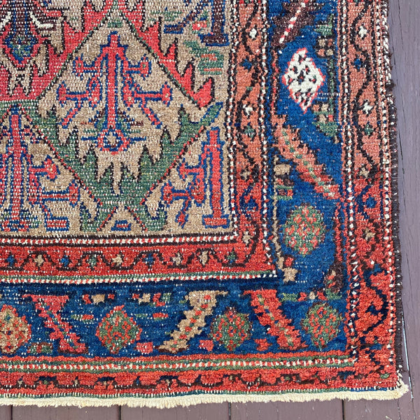 Vintage Rug, 3' 6 x 5' 8 Brown