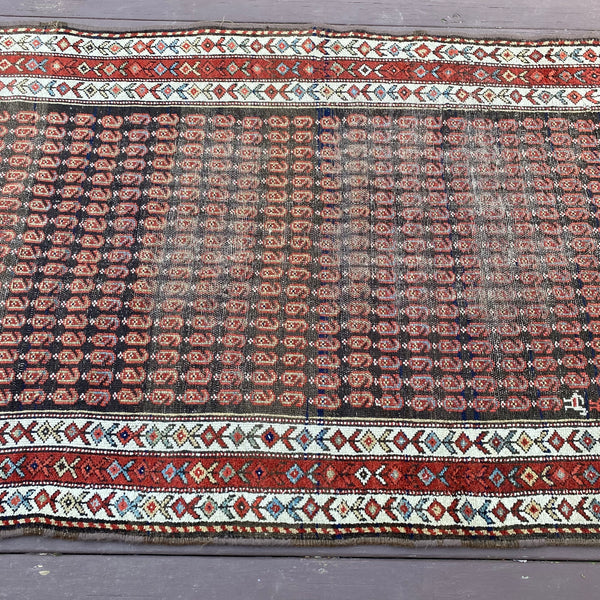 Vintage Rug, 3' 8 x 6' Brown