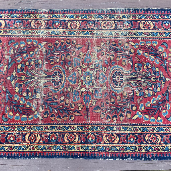 Vintage Rug, 2' 6 x 3' 11 Pink